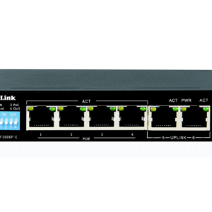 Dlink DES-F1006P-E 6-Port Unmanaged PoE Switch